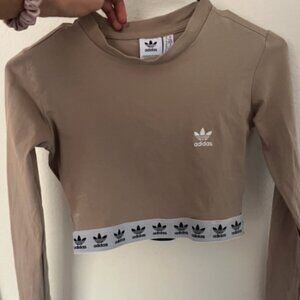 Adidas Women's Long Sleeve Crop Tee